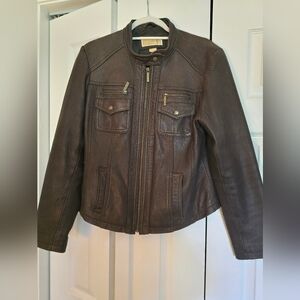 Michael Kors Lambskin leather jacket